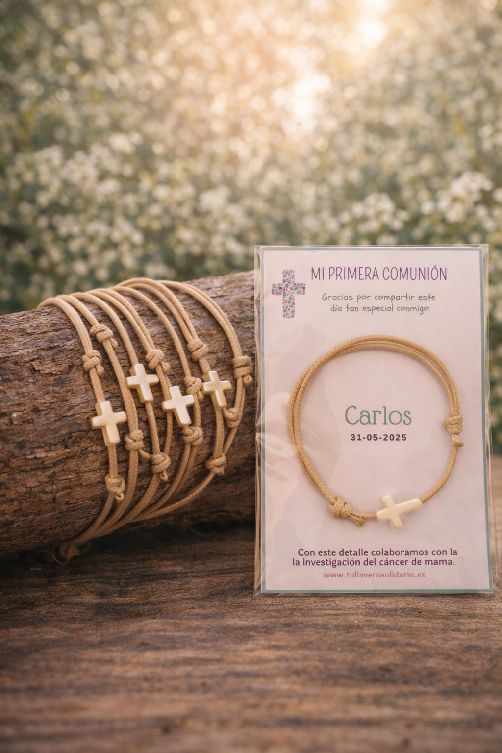 Pulsera Cruz Solidaria