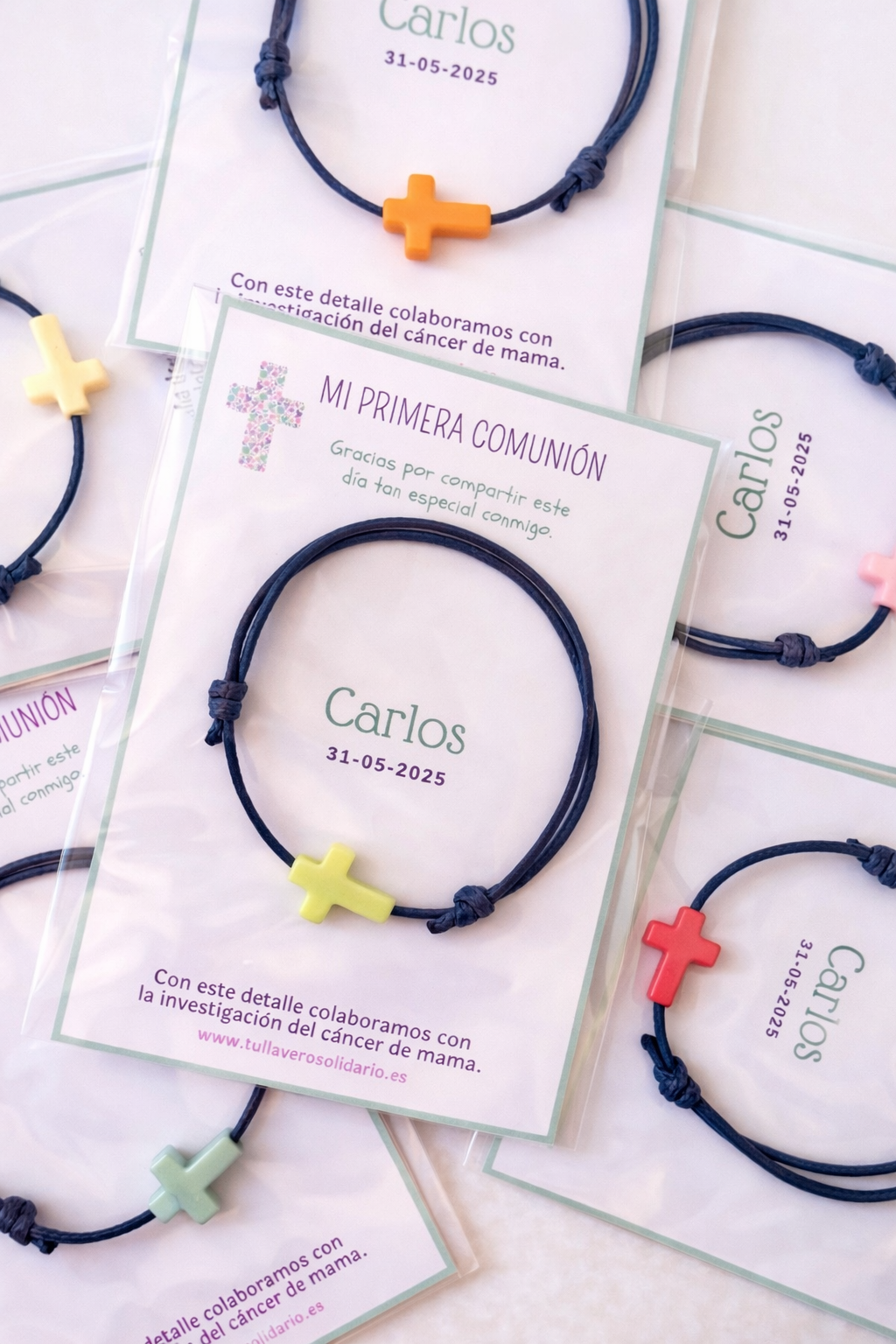 Pulsera Cruz Solidaria