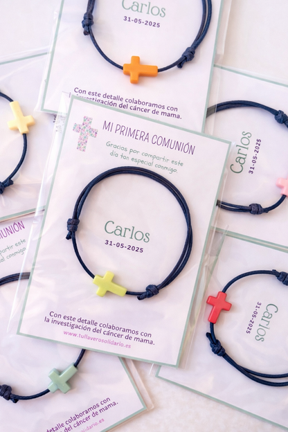 Pulsera Cruz Solidaria