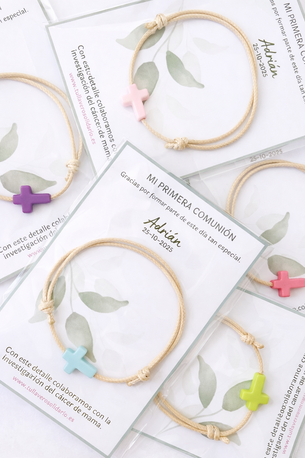 Pulsera Cruz Solidaria