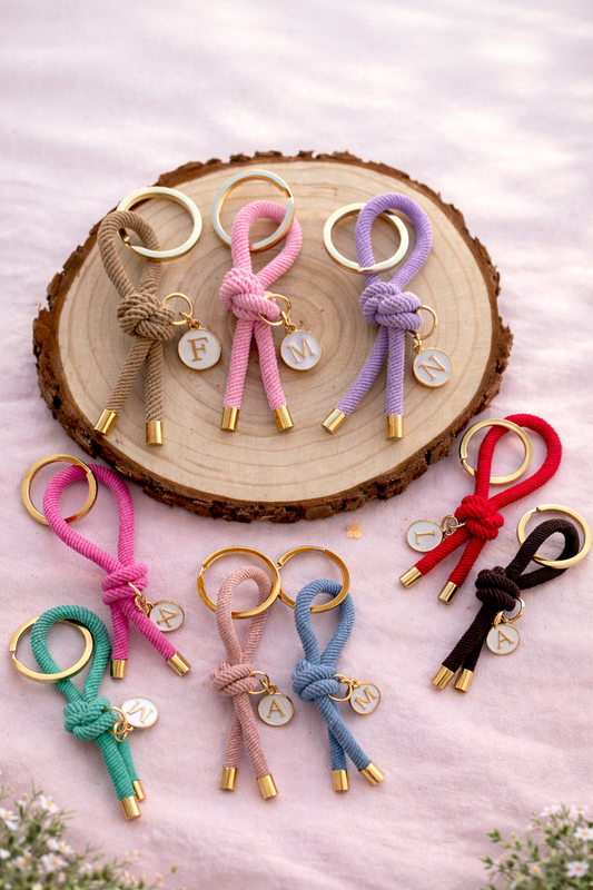 Llavero nudo colores