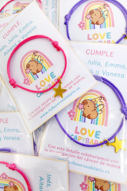 Pulseras niñ@s cumpleaños / eventos