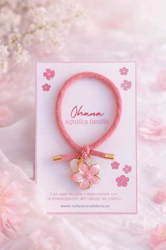 Pulsera nudo solidaria Ohana