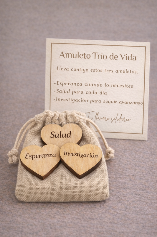 Amuleto trío de vida