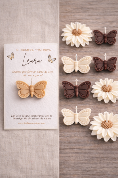 Vela mariposa ( Colección soft nude)