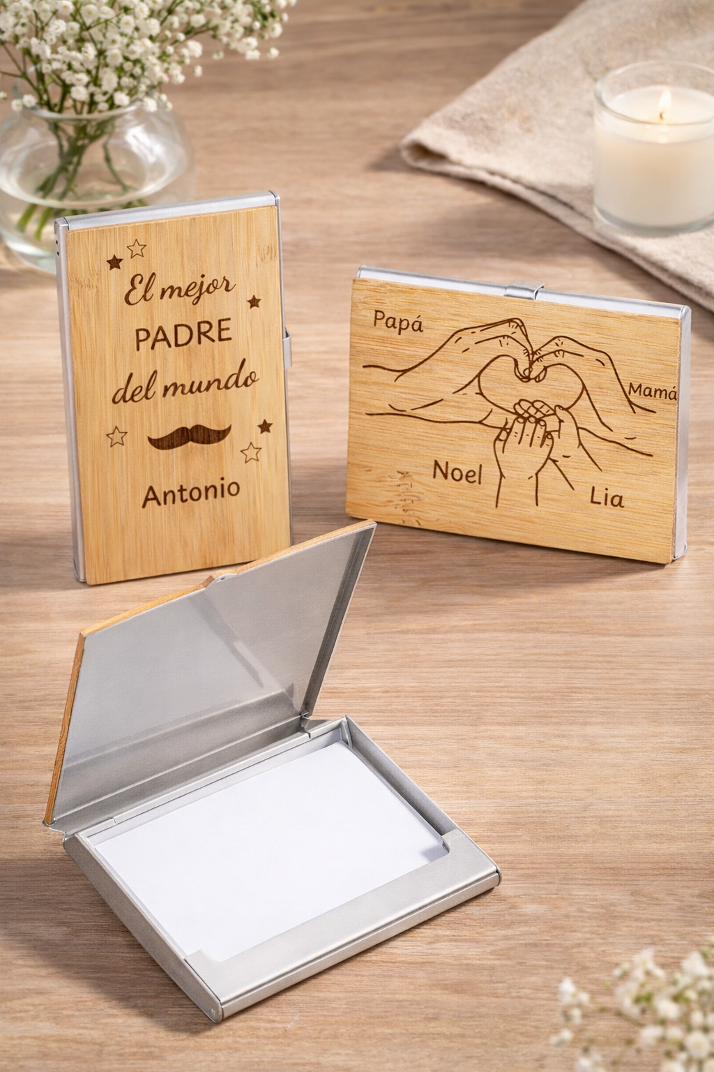 Tarjetero papá / abuelo