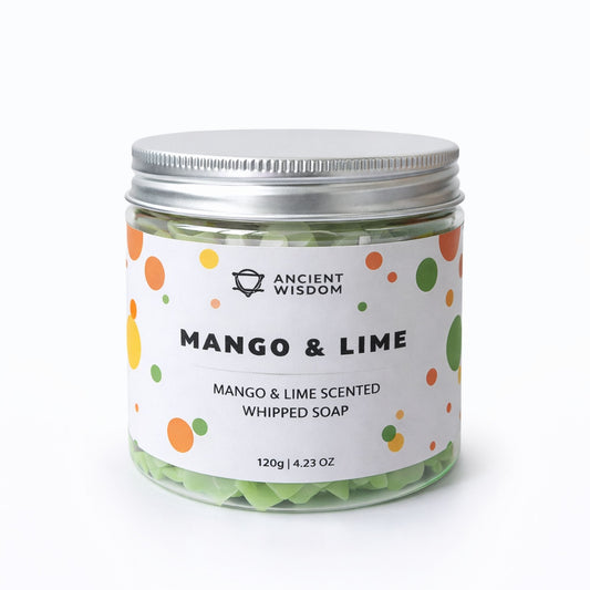Jabón Cremoso de mango y lima 120 g