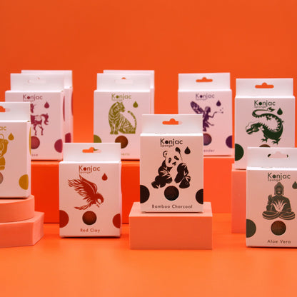 Esponja Facial Konjac - Rosa - Antienvejecimiento