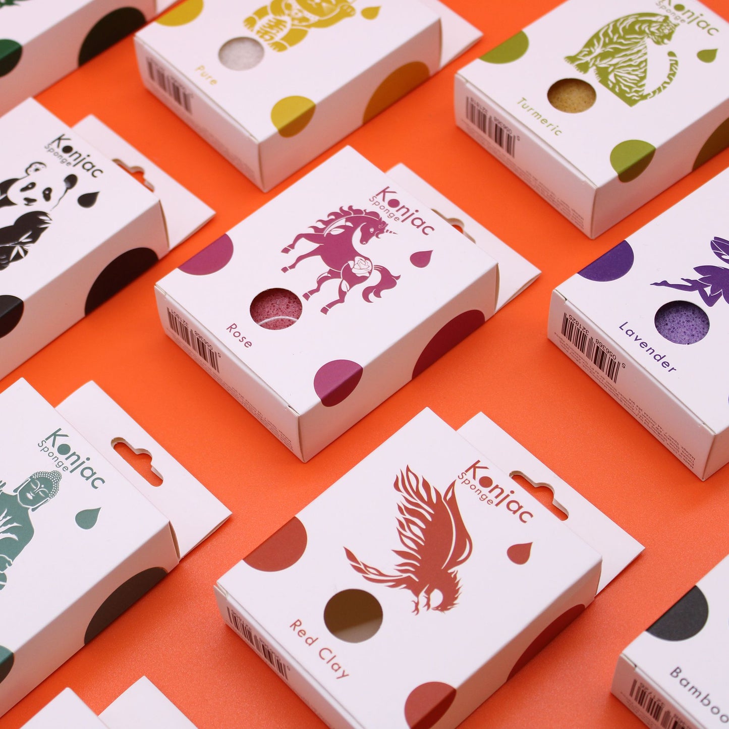 Esponja Facial Konjac - Lavanda - Calmante